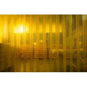 PVC Curtain Kuning